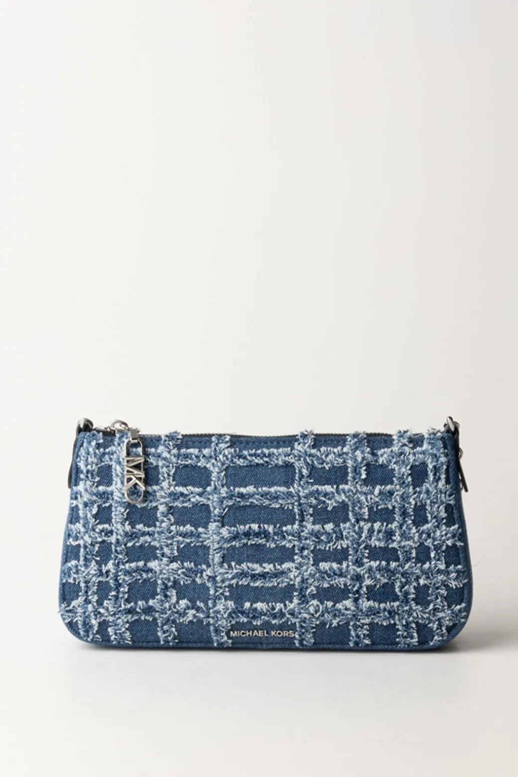 Donna Michael Kors Pochette Media Empire In Jeans Sfrangiato
