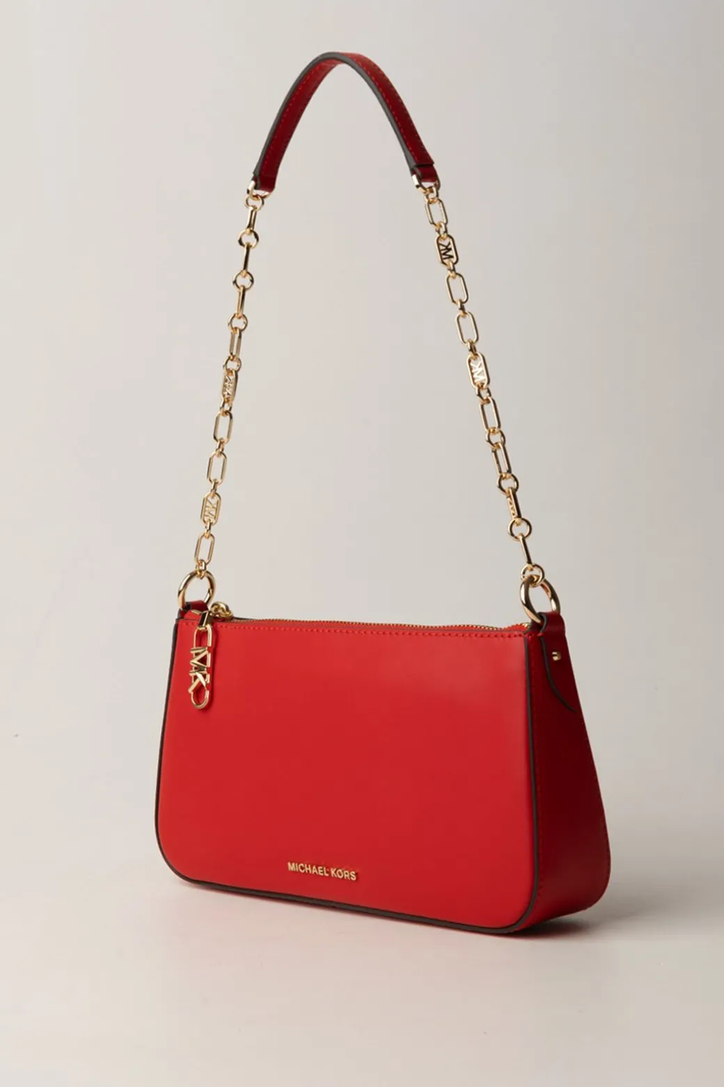 Donna Michael Kors Pochette Media In Pelle con Logo