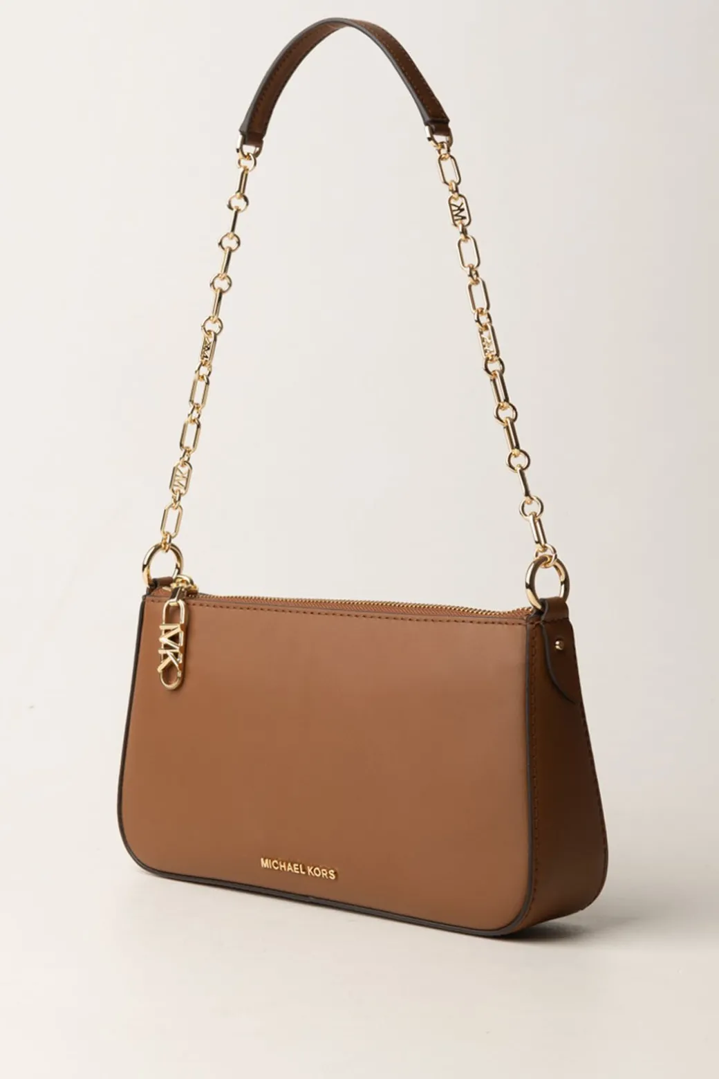 Donna Michael Kors Pochette Media In Pelle con Logo