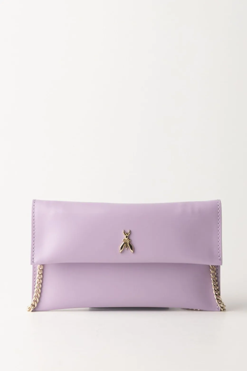 Donna Patrizia Pepe Borsa Pochette con Logo Fly