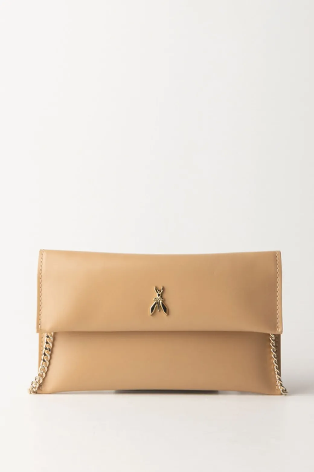 Donna Patrizia Pepe Borsa Pochette con Logo Fly