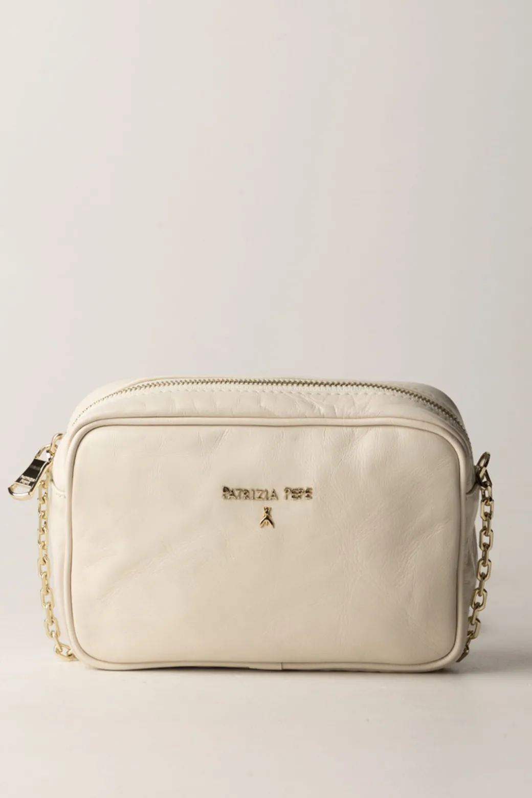 Donna Patrizia Pepe Camera Bag In Pelle Lucida