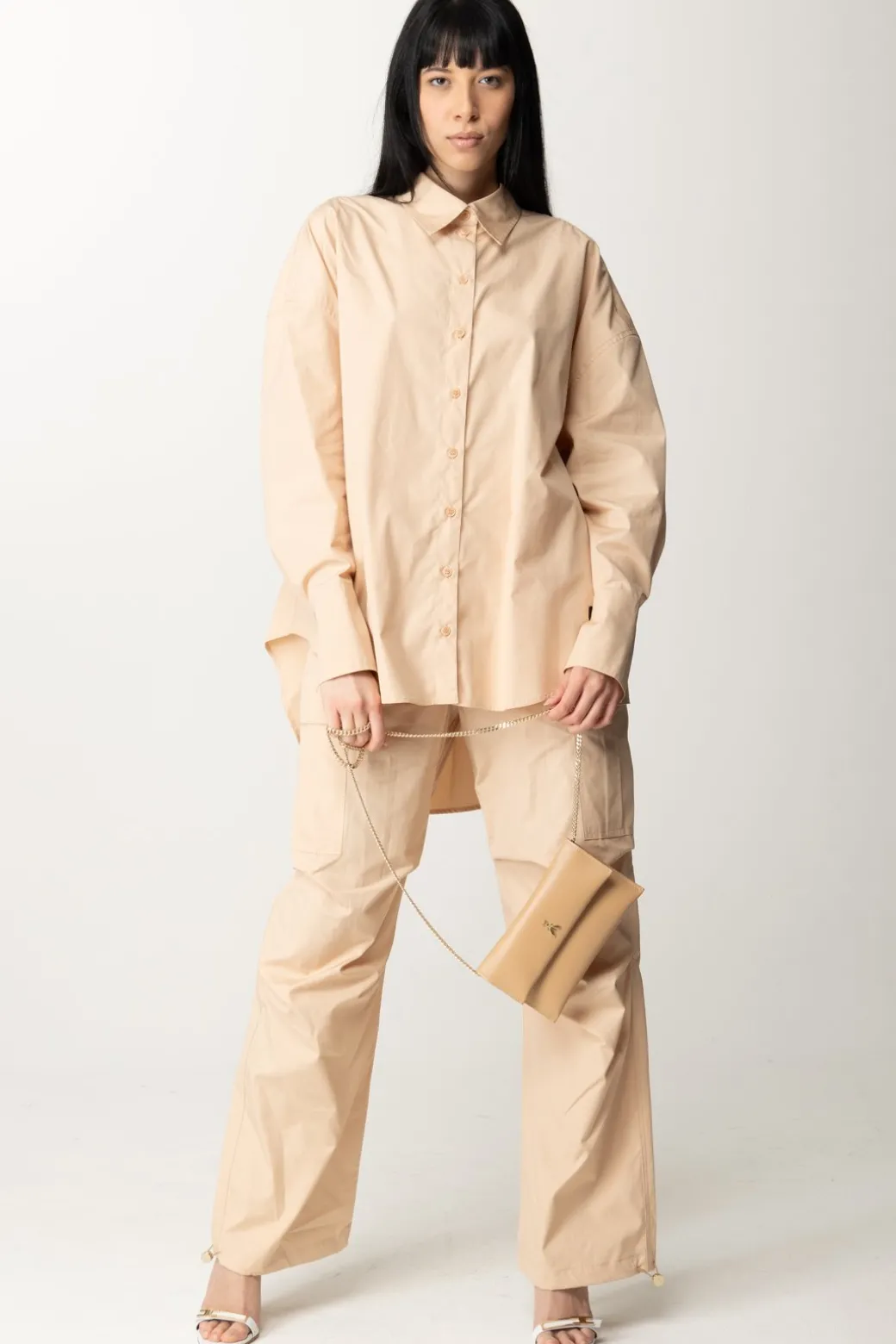 Donna Patrizia Pepe Camicia In Cotone