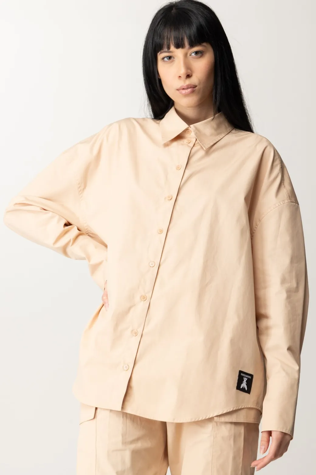 Donna Patrizia Pepe Camicia In Cotone