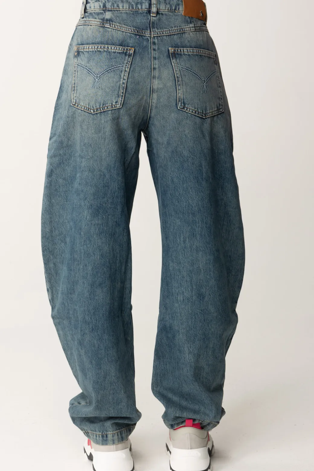 Donna Patrizia Pepe Jeans Baggy a Vita Alta