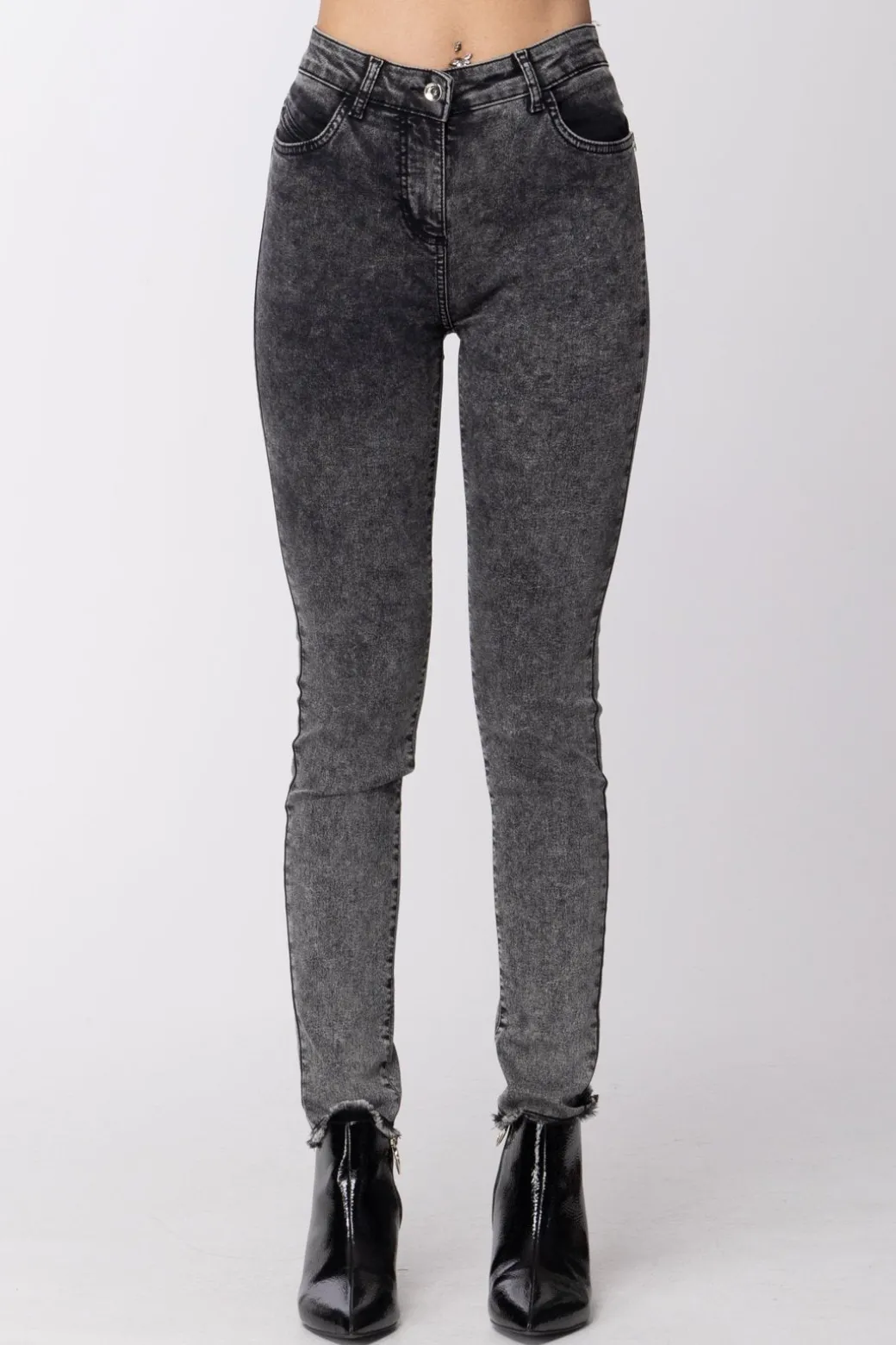 Donna Patrizia Pepe Jeggins con Ricamo Fly