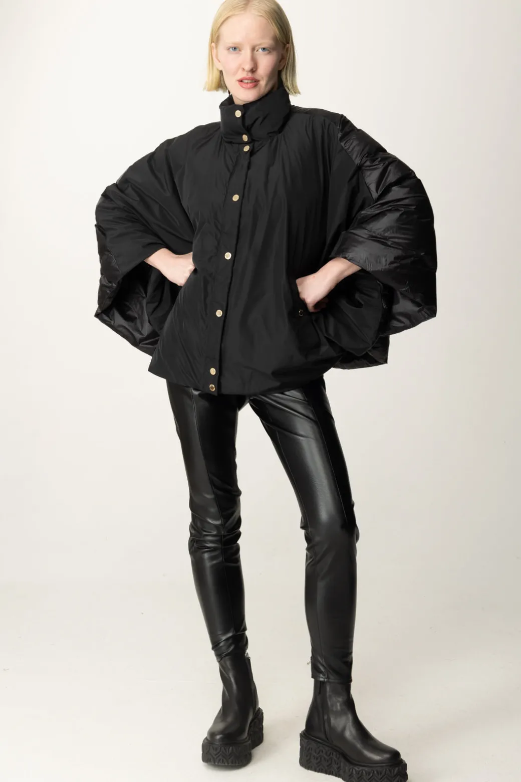 Donna Patrizia Pepe Pantaloni Aderenti In Similpelle