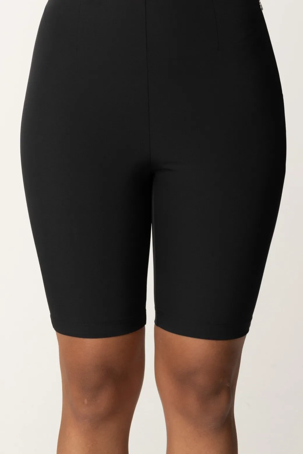 Donna Patrizia Pepe Pantaloni Ciclista con Zip Logata