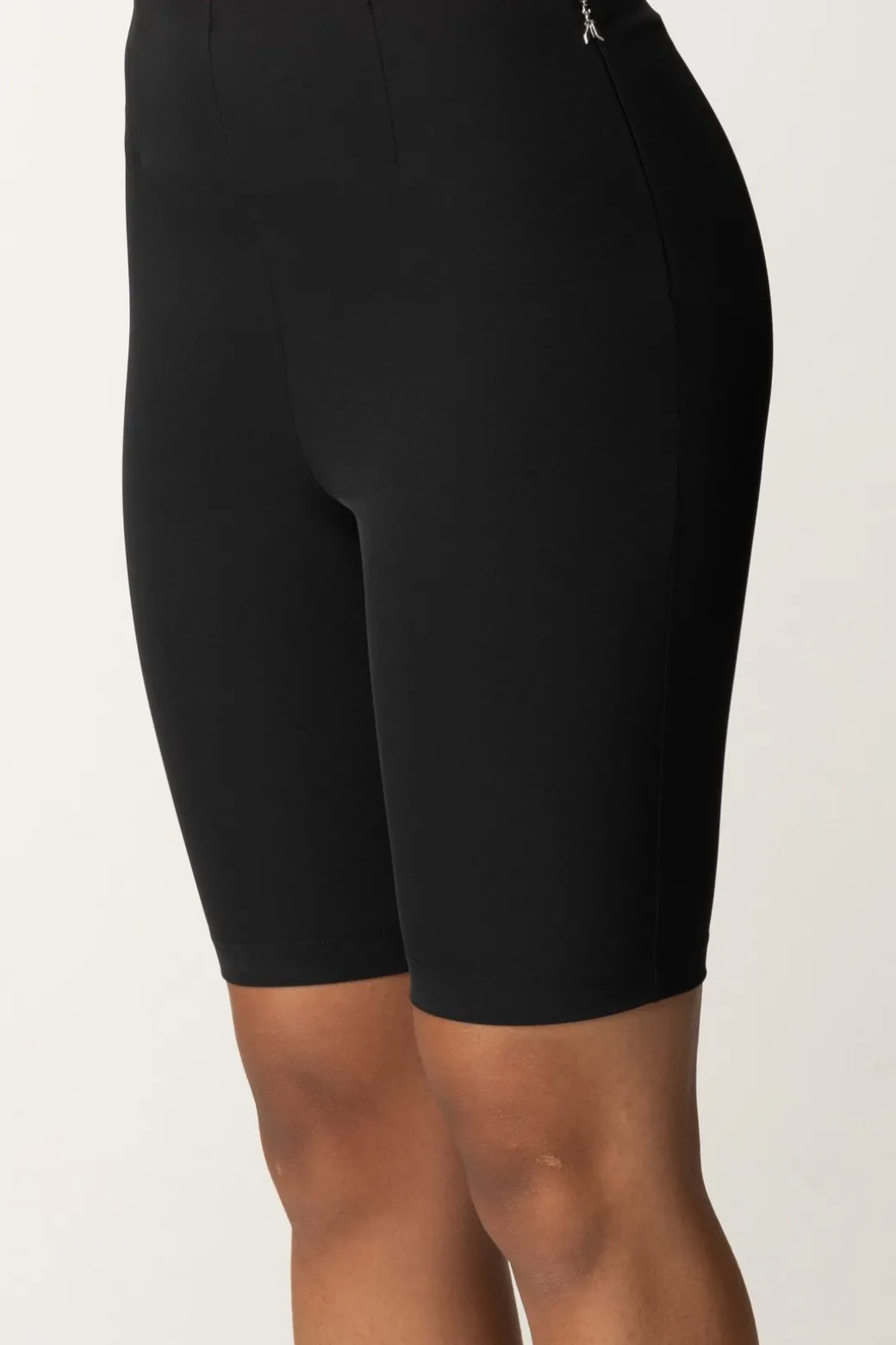 Donna Patrizia Pepe Pantaloni Ciclista con Zip Logata