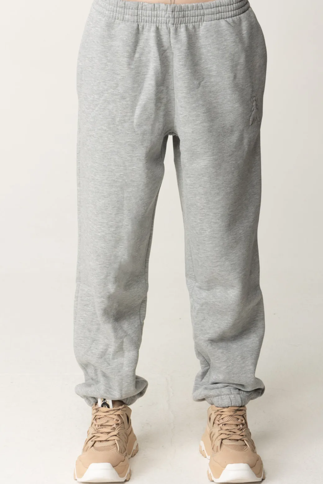 Donna Patrizia Pepe Pantaloni Jogging con Elastico Alla Caviglia