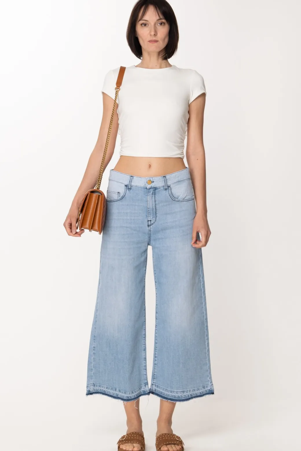 Donna Patrizia Pepe Top con Cut-out
