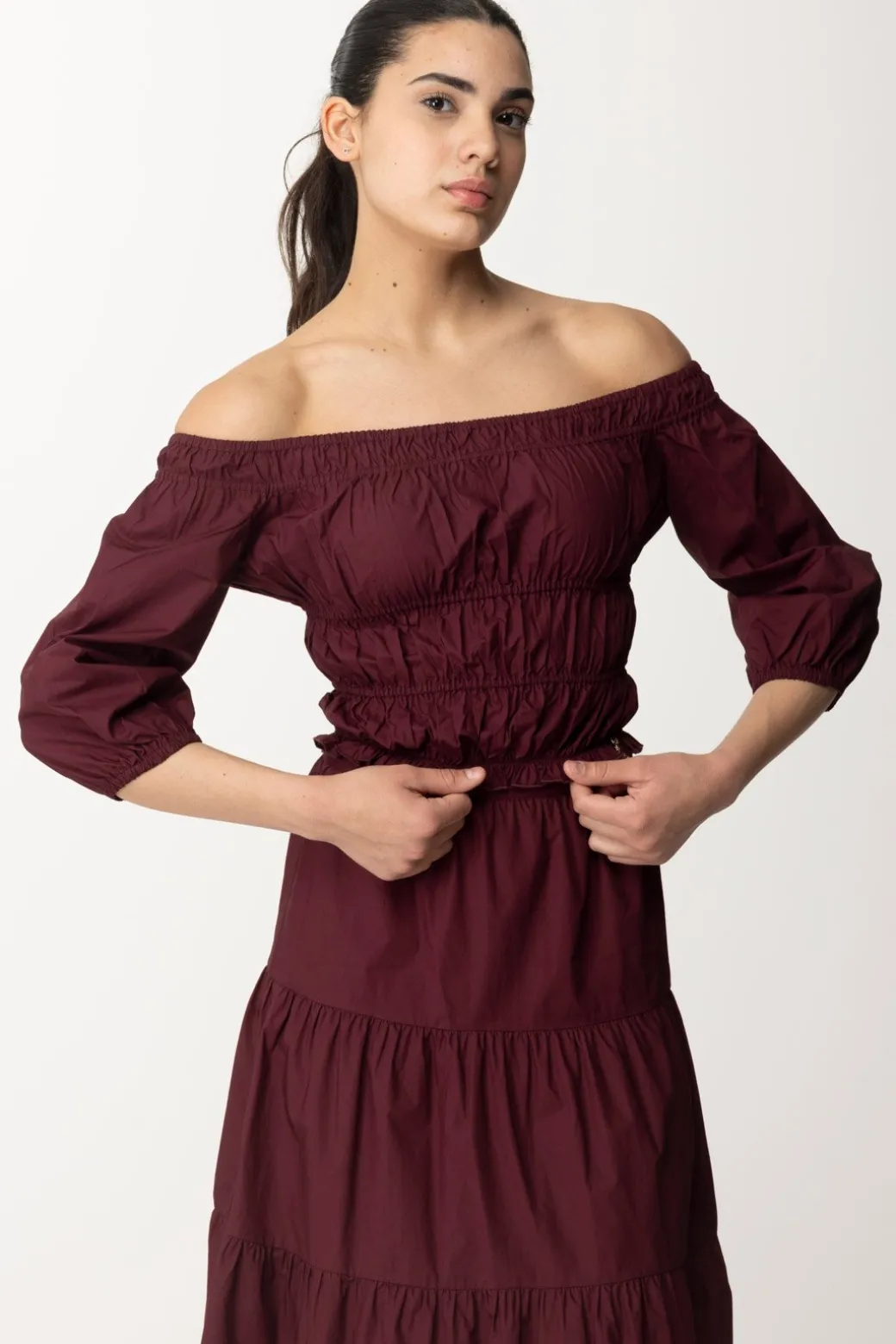 Donna Patrizia Pepe Top Off-shoulders