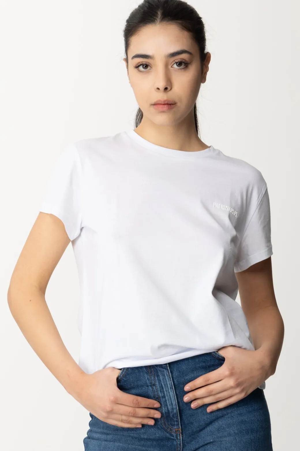 Donna Patrizia Pepe T-shirt In con Mini Logo