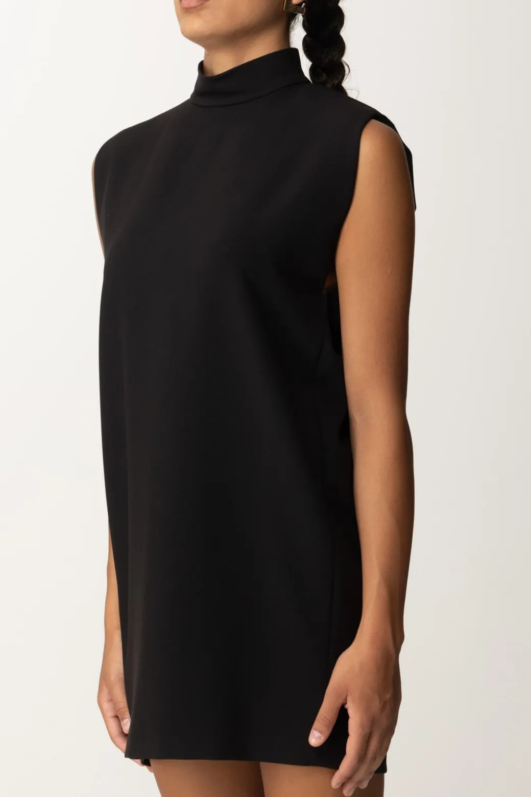 pinko_abito_smanicato_a_collo_altonero_limousine_3.webp Donna Pinko Abito Smanicato a Collo Alto