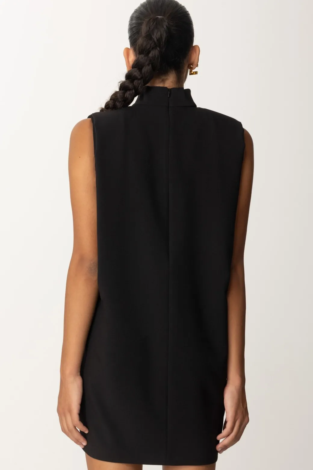 pinko_abito_smanicato_a_collo_altonero_limousine_4.webp Donna Pinko Abito Smanicato a Collo Alto