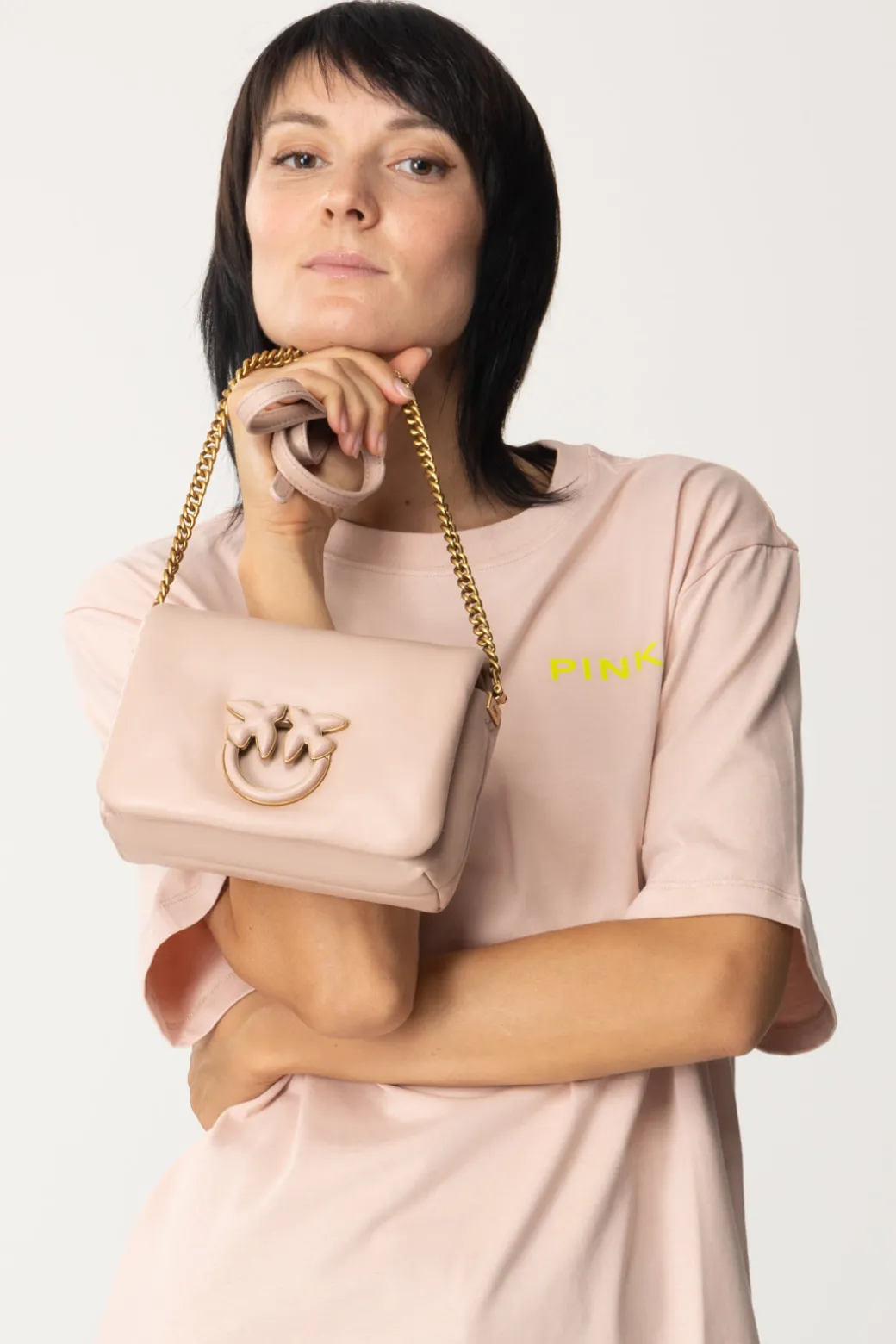 Donna Pinko Baby Love Bag Puff Click