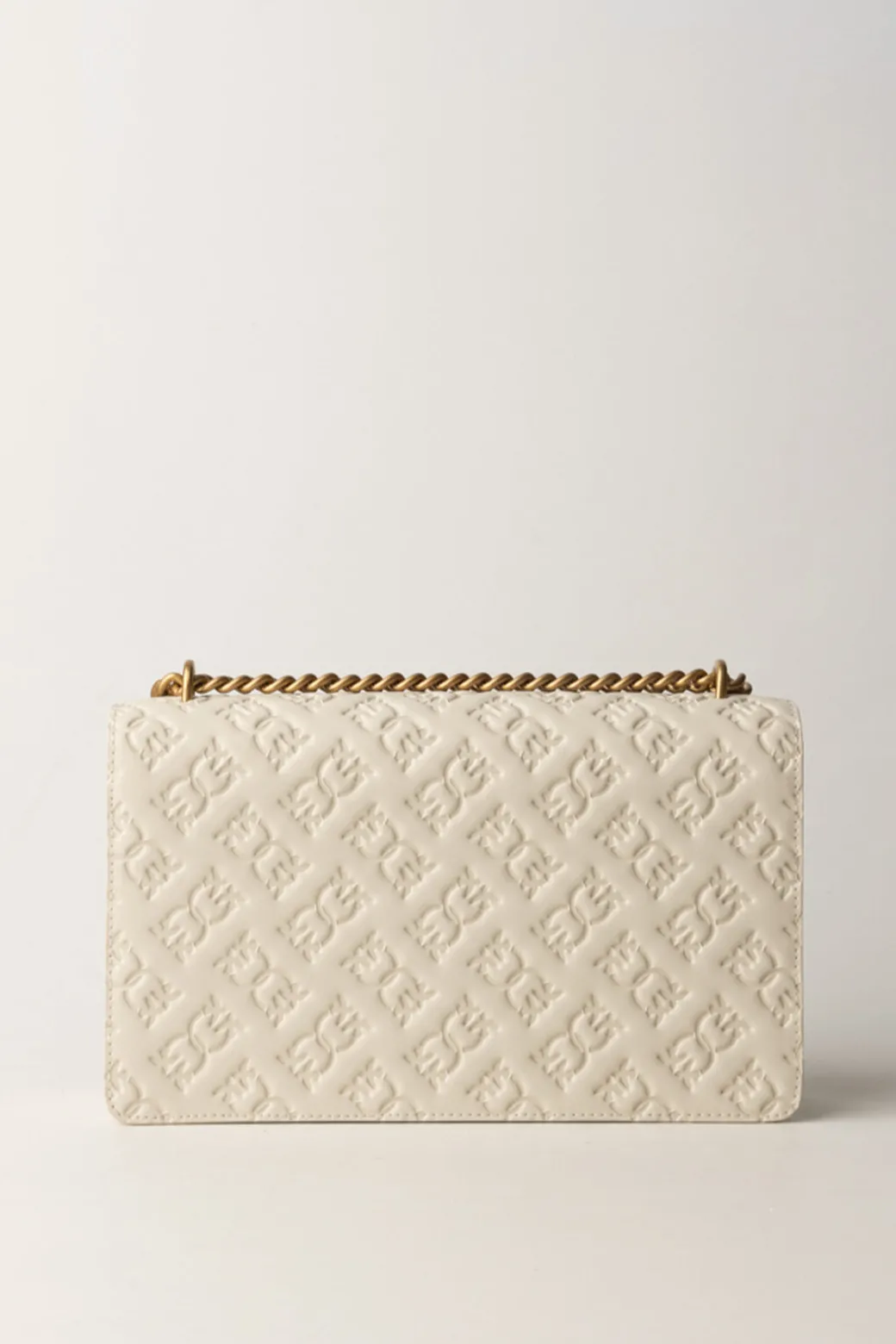 Donna Pinko Borsa a Tracolla Love Bag con Pattern Logo