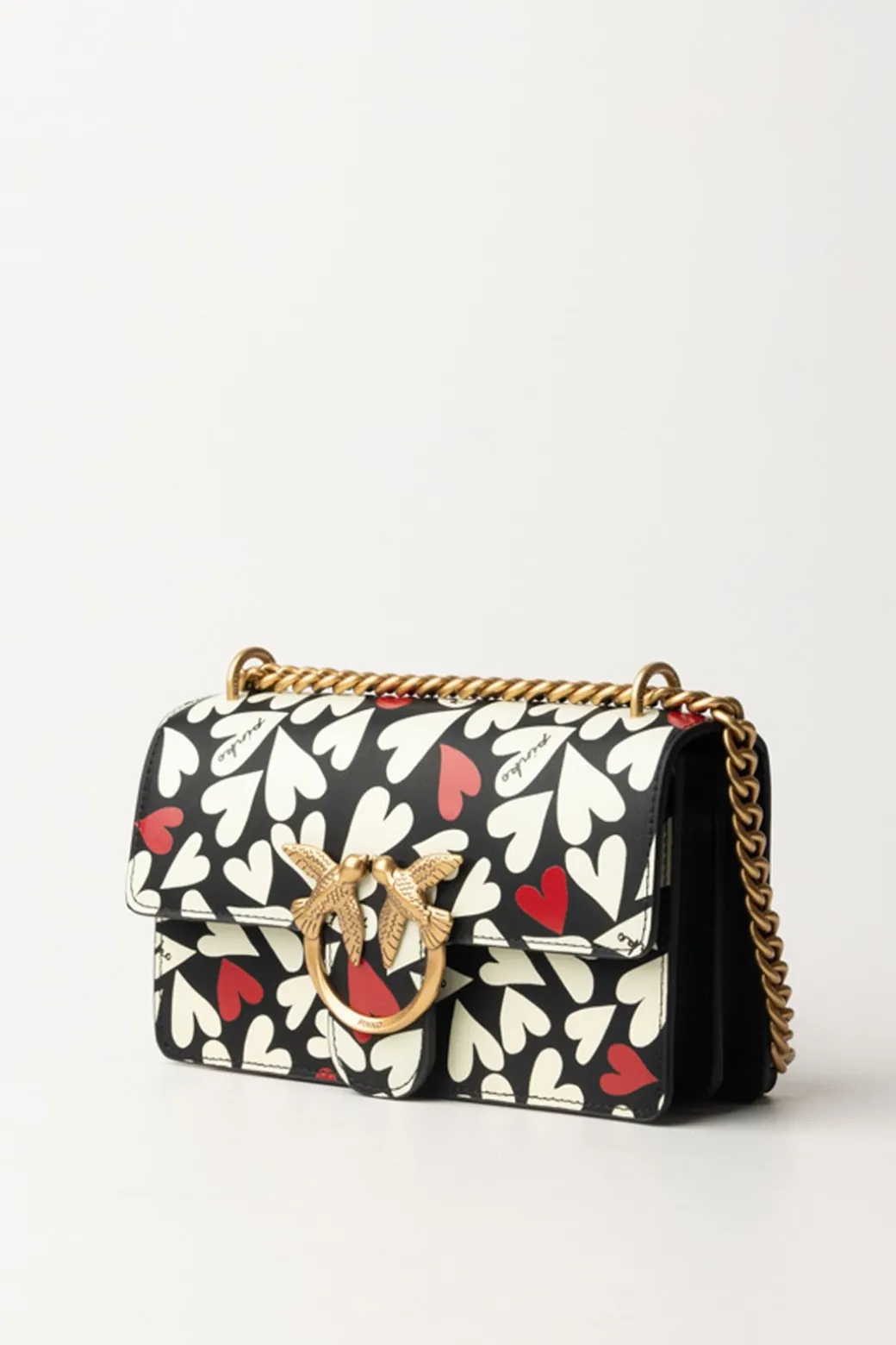 Donna Pinko Borsa Love One Mini Hearts