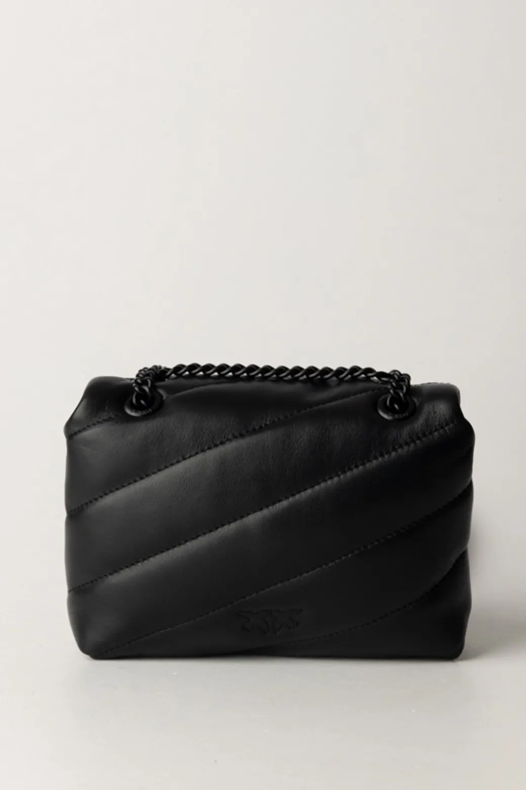 Donna Pinko Borsa Love Puff Mini con Trapuntatura Obliqua