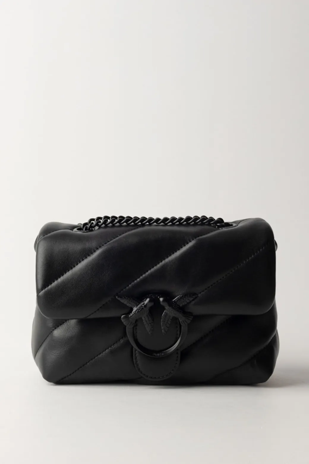 Donna Pinko Borsa Mini con Trapuntatura Obliqua