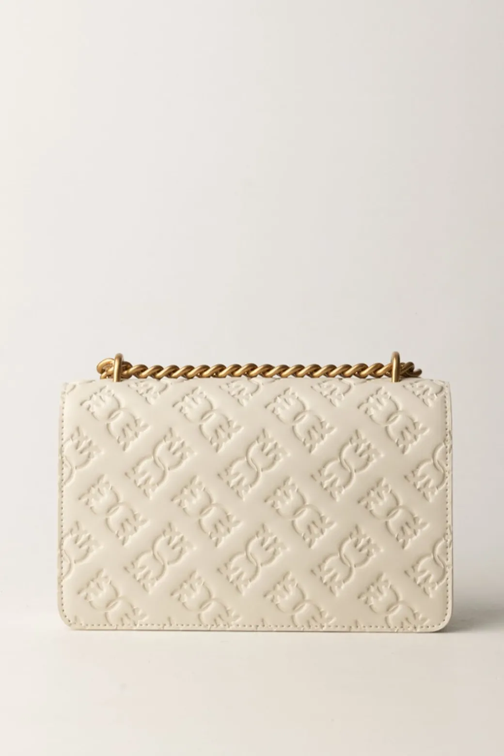 Donna Pinko Borsa Mini Love Bag con Pattern Logo