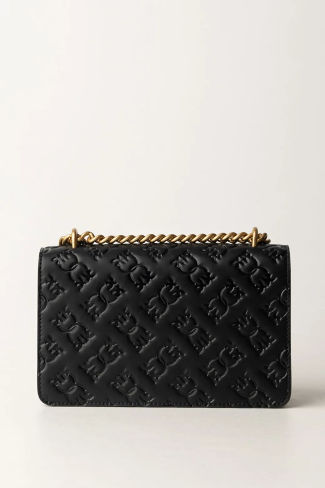 Donna Pinko Borsa Mini Love Bag con Pattern Logo