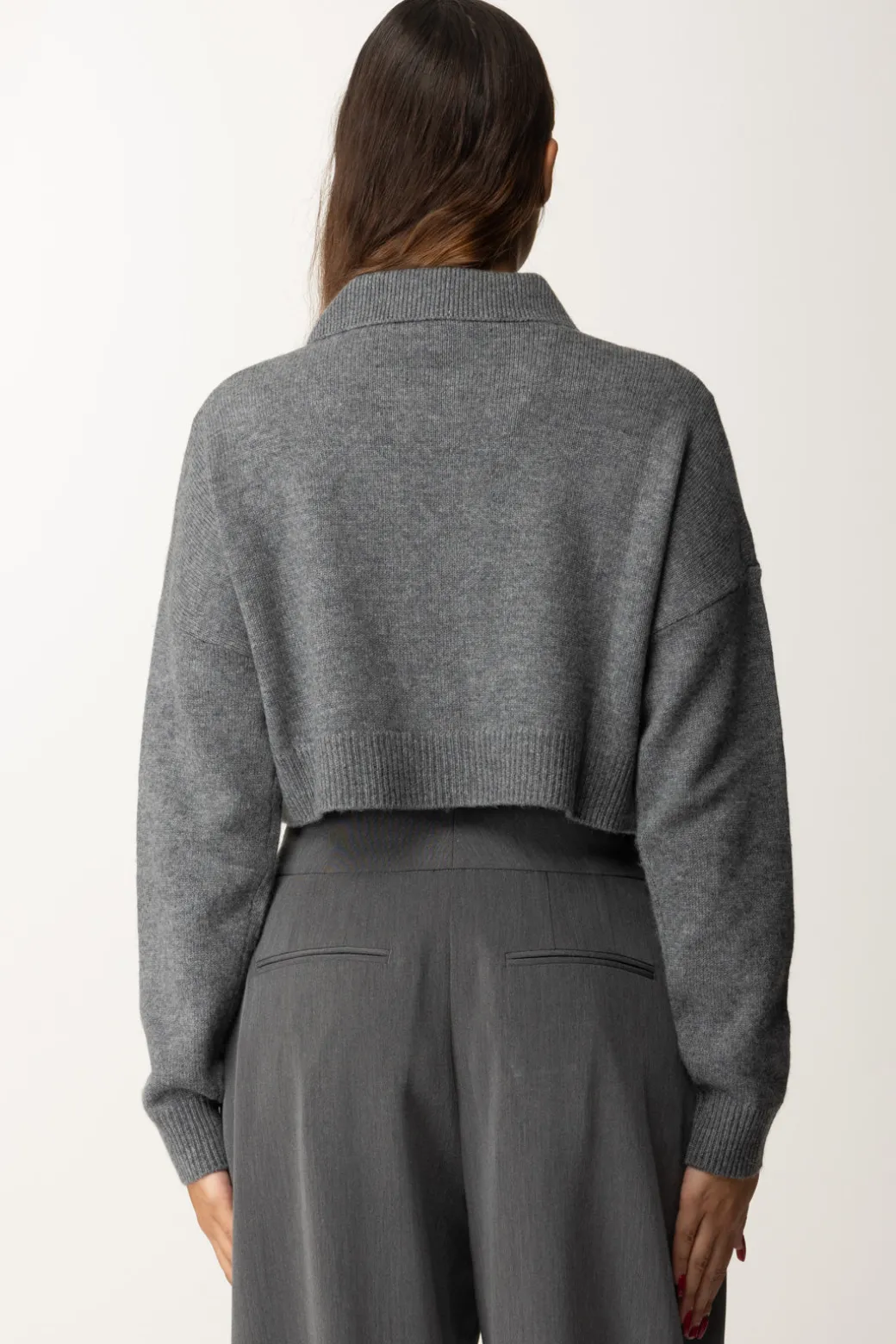 Donna Pinko Cardigan Crop con Canotta