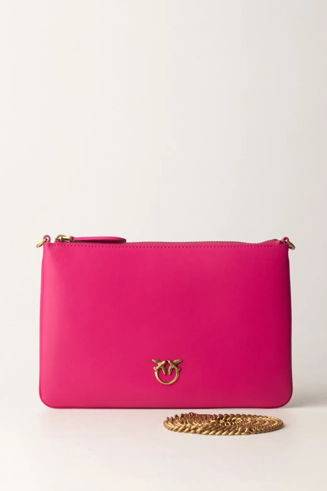 Donna Pinko Flat Love Bag SimplyPINK -ANTIQUE GOLD