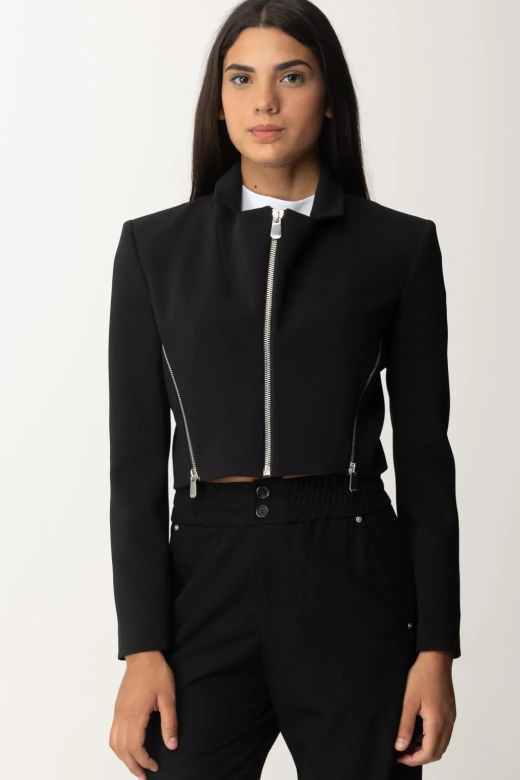 Donna Pinko Giacca Cropped