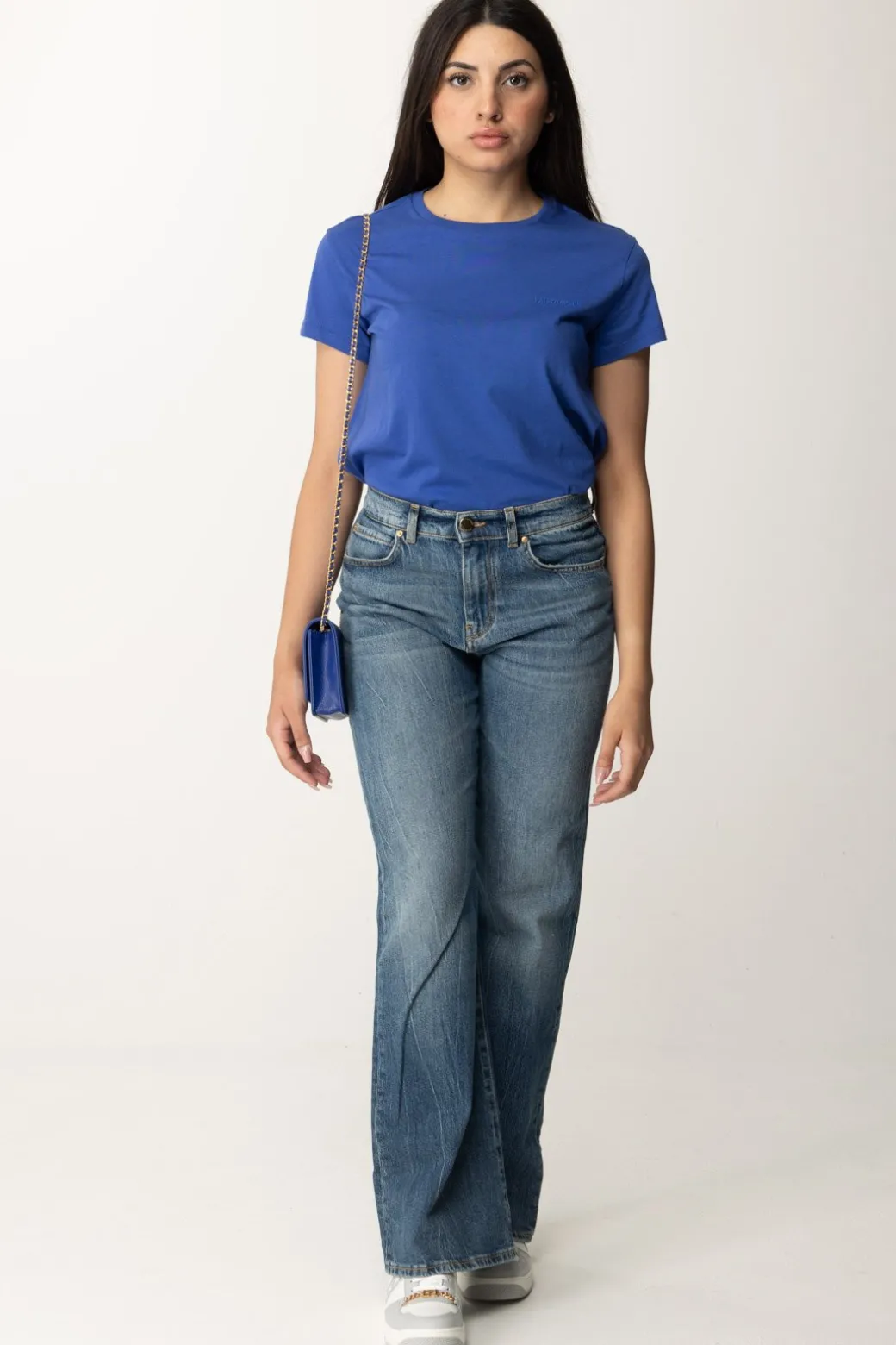 Donna Pinko Jeans Wide Leg Cinque Tasche