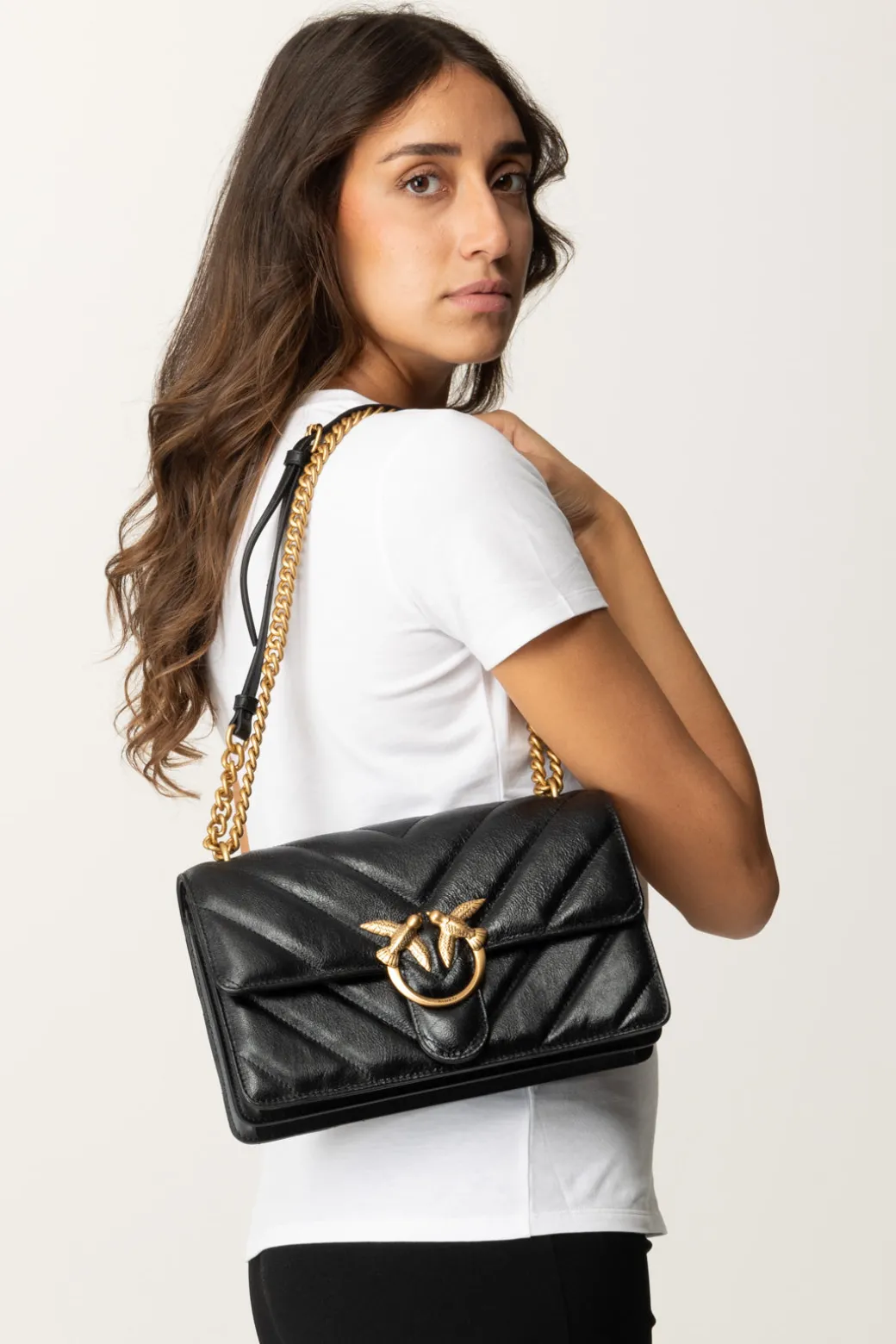 Donna Pinko Love Bag Trapuntata