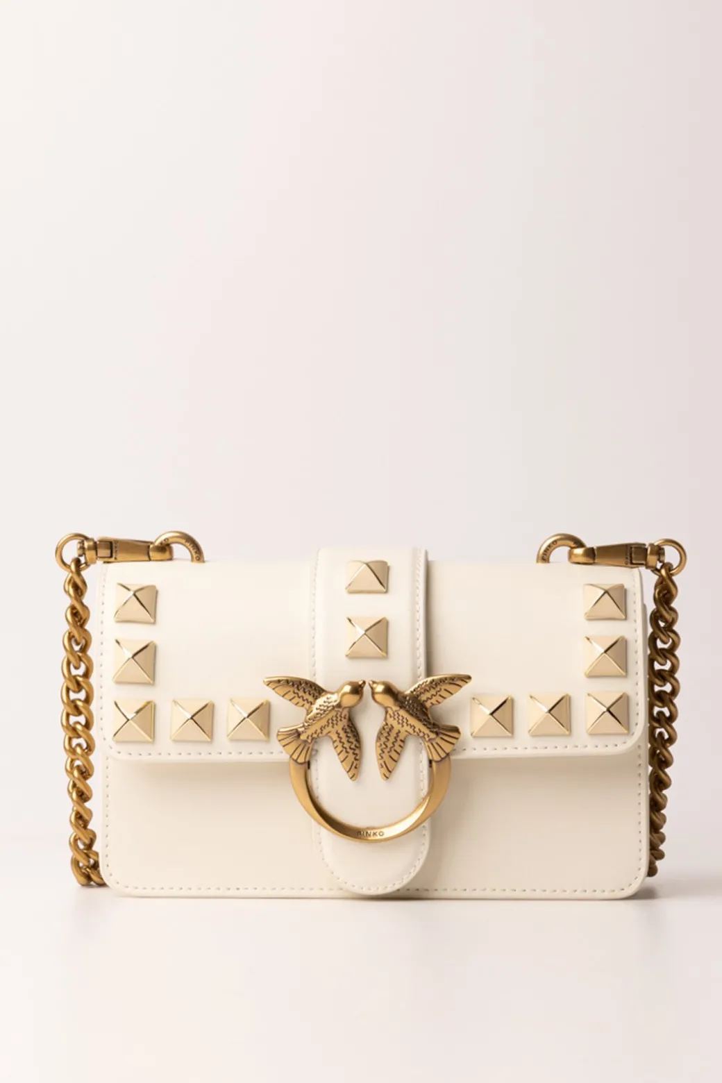 Donna Pinko Love One Mini Bag con Borchie