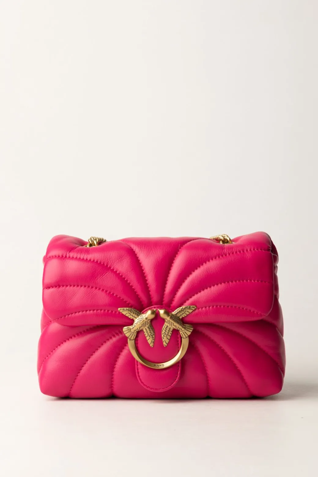 Donna Pinko Love Puff Mini ButterflyPINK -ANTIQUE GOLD
