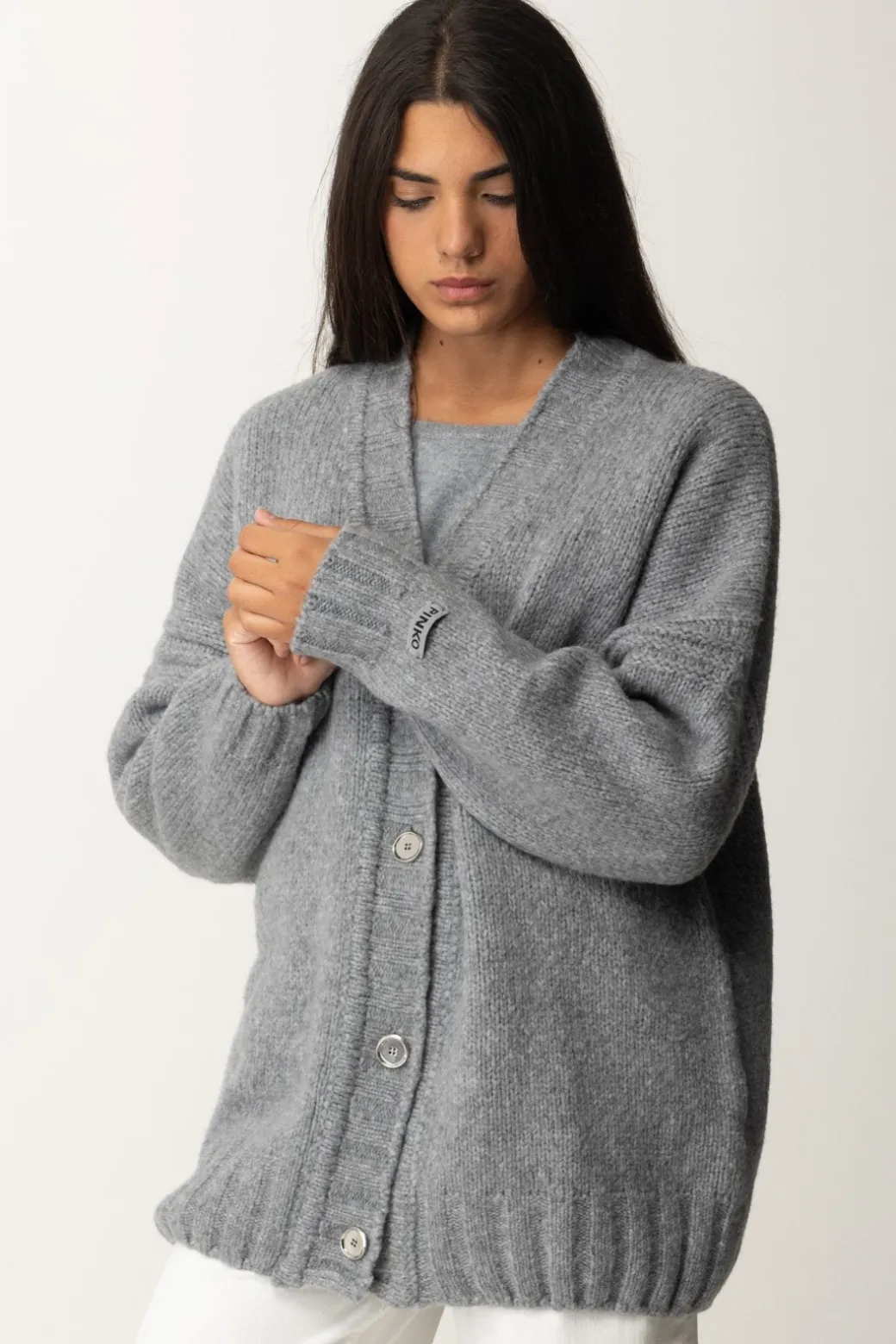 Donna Pinko Maxi Cardigan