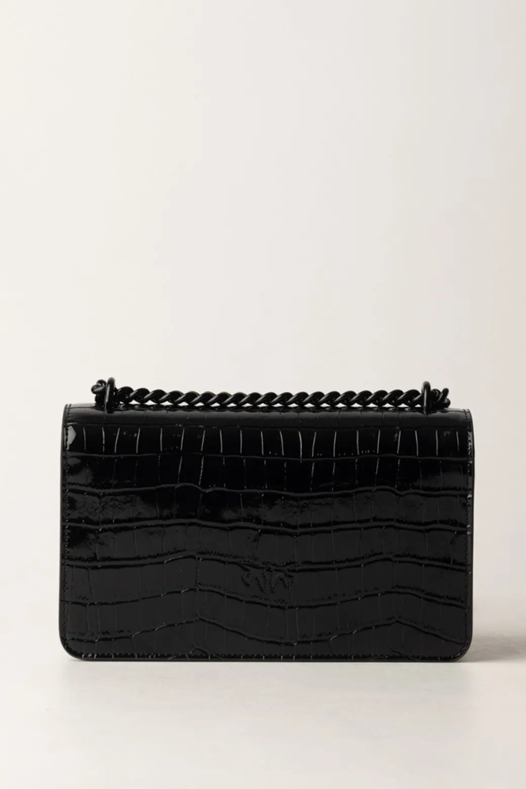 Donna Pinko Mini Love Bag Click Cocco Lucido