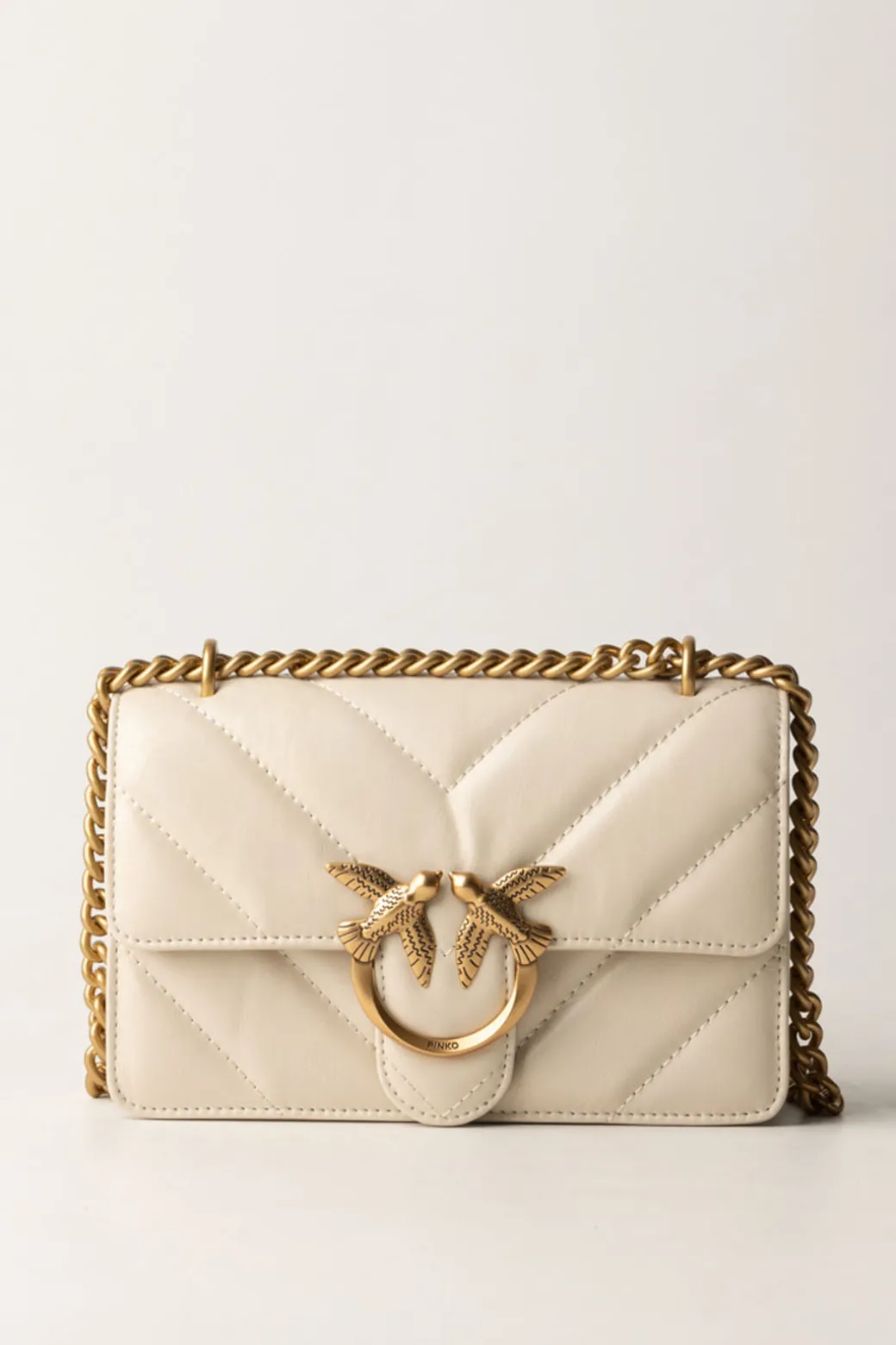Donna Pinko Mini Love Bag Trapuntata