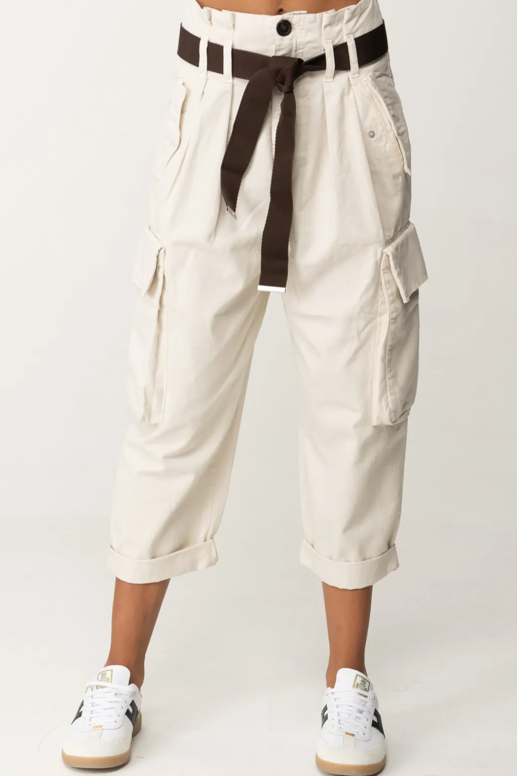 Donna Pinko Pantaloni Cargo Over
