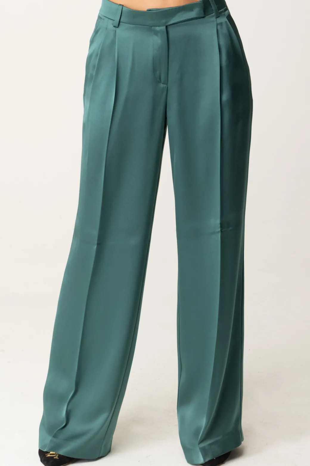 Donna Pinko Pantaloni Fluidi con Pinces