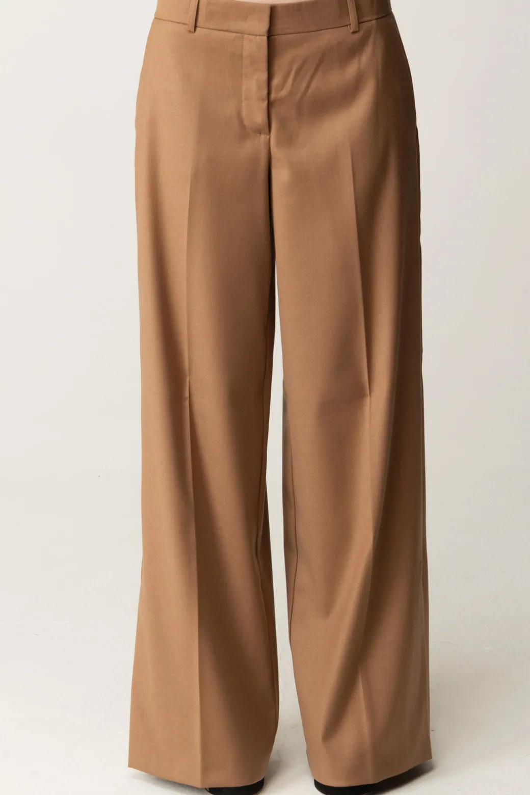 Donna Pinko Pantaloni Palazzo In Flanella