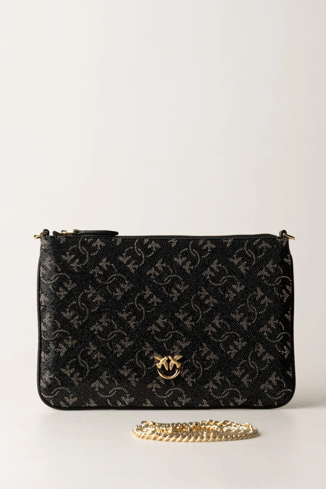 Donna Pinko Pochette Strass Monogram