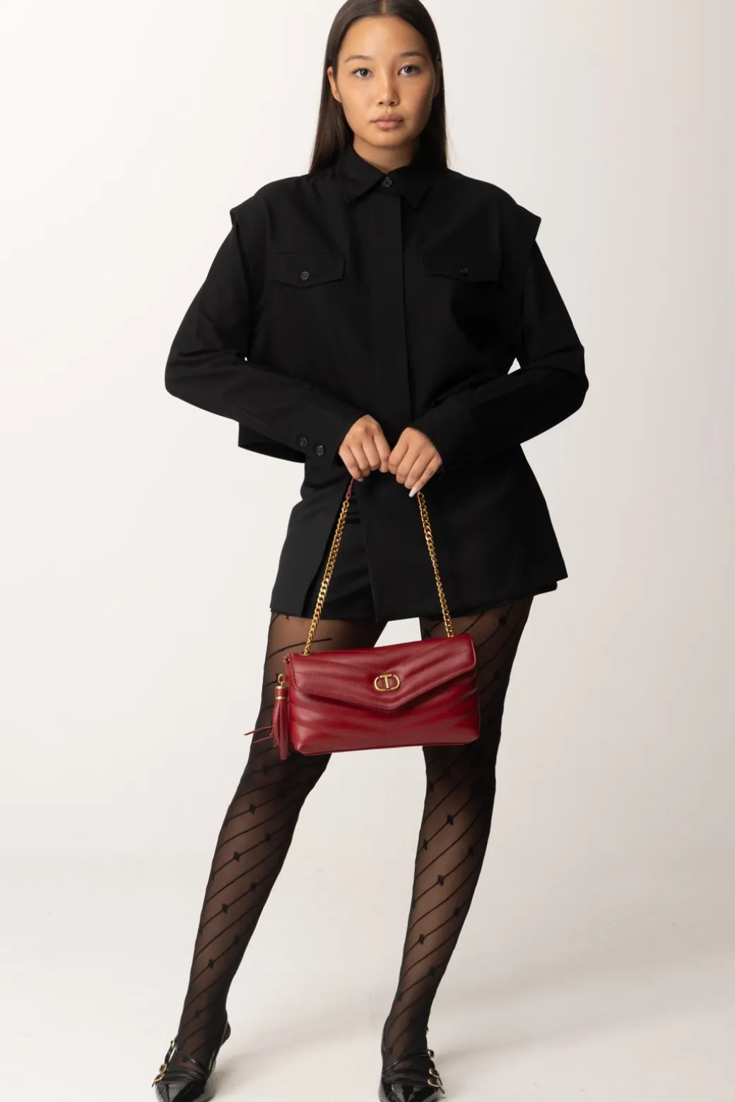 Donna Pinko Shorts a Minigonna