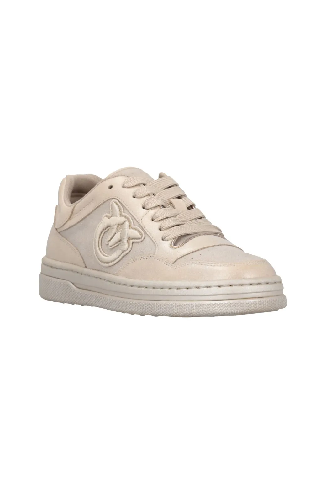 Donna Pinko Sneakers con Logo Laminate In Suede