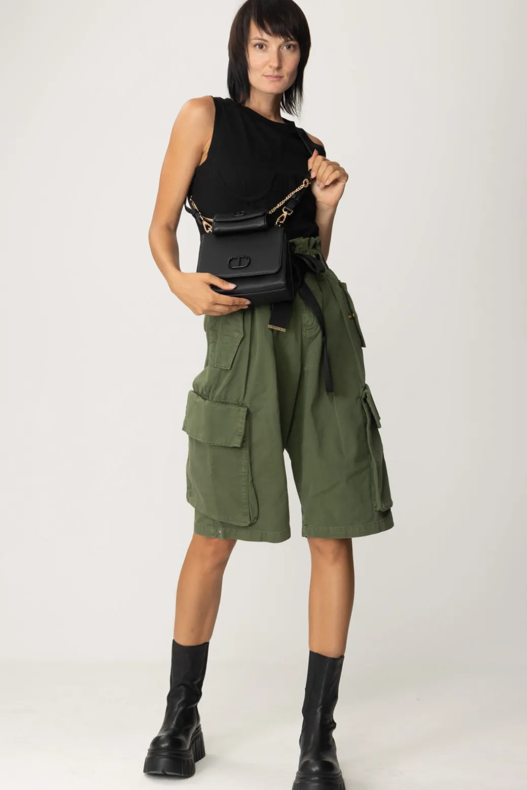 Donna Pinko Top Effetto Bustier