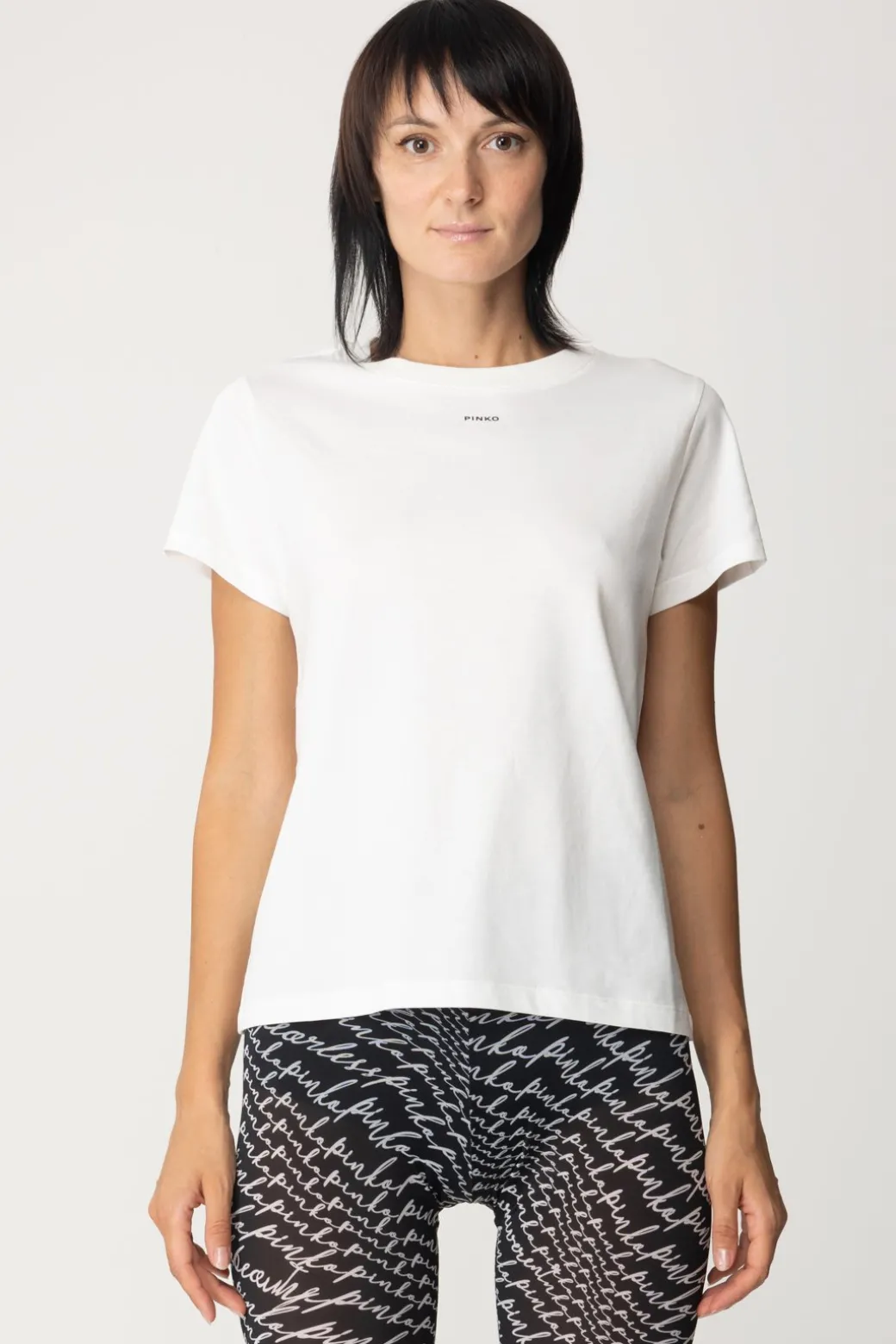 Donna Pinko T-shirt con Logo