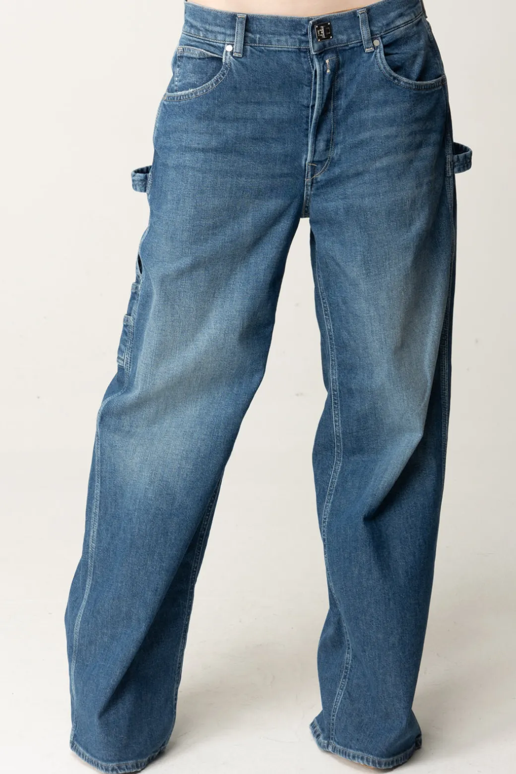 Donna Replay Jeans con Tasconi Wide Leg