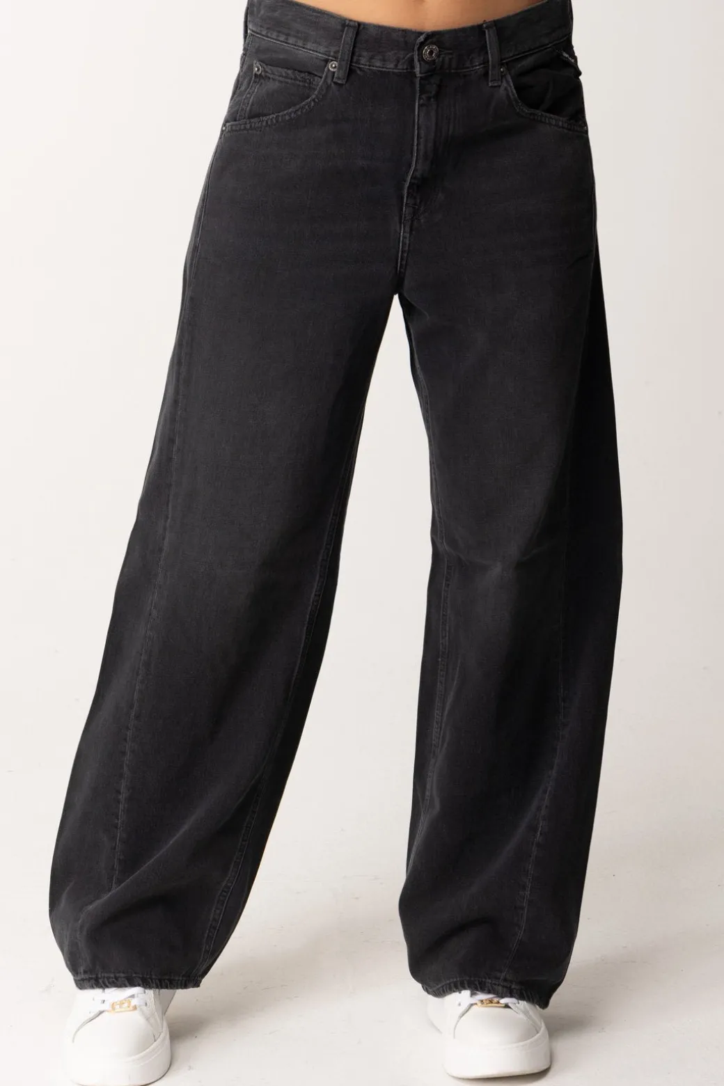 Donna Replay Narja Baggy-fit Jeans