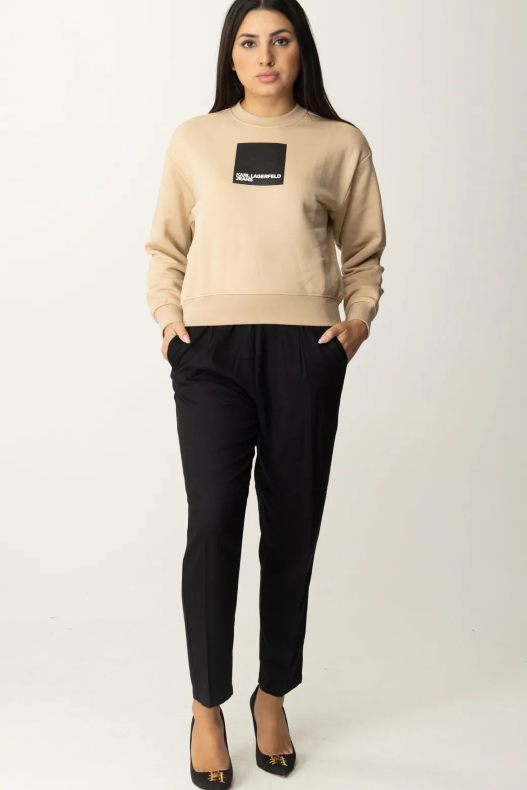 Donna Replay Pantaloni Cropped