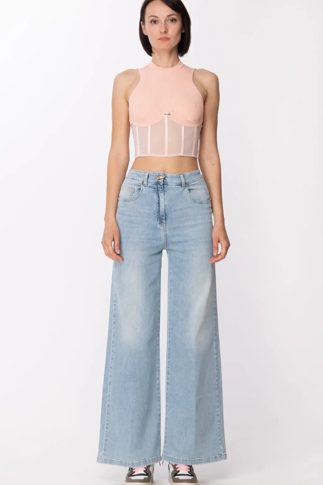 Donna Simona Corsellini Jeans a Palazzo
