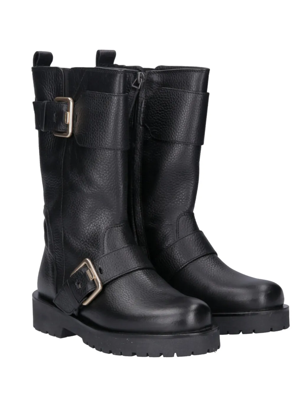 Donna Twin-set Biker Doppia Fibbia