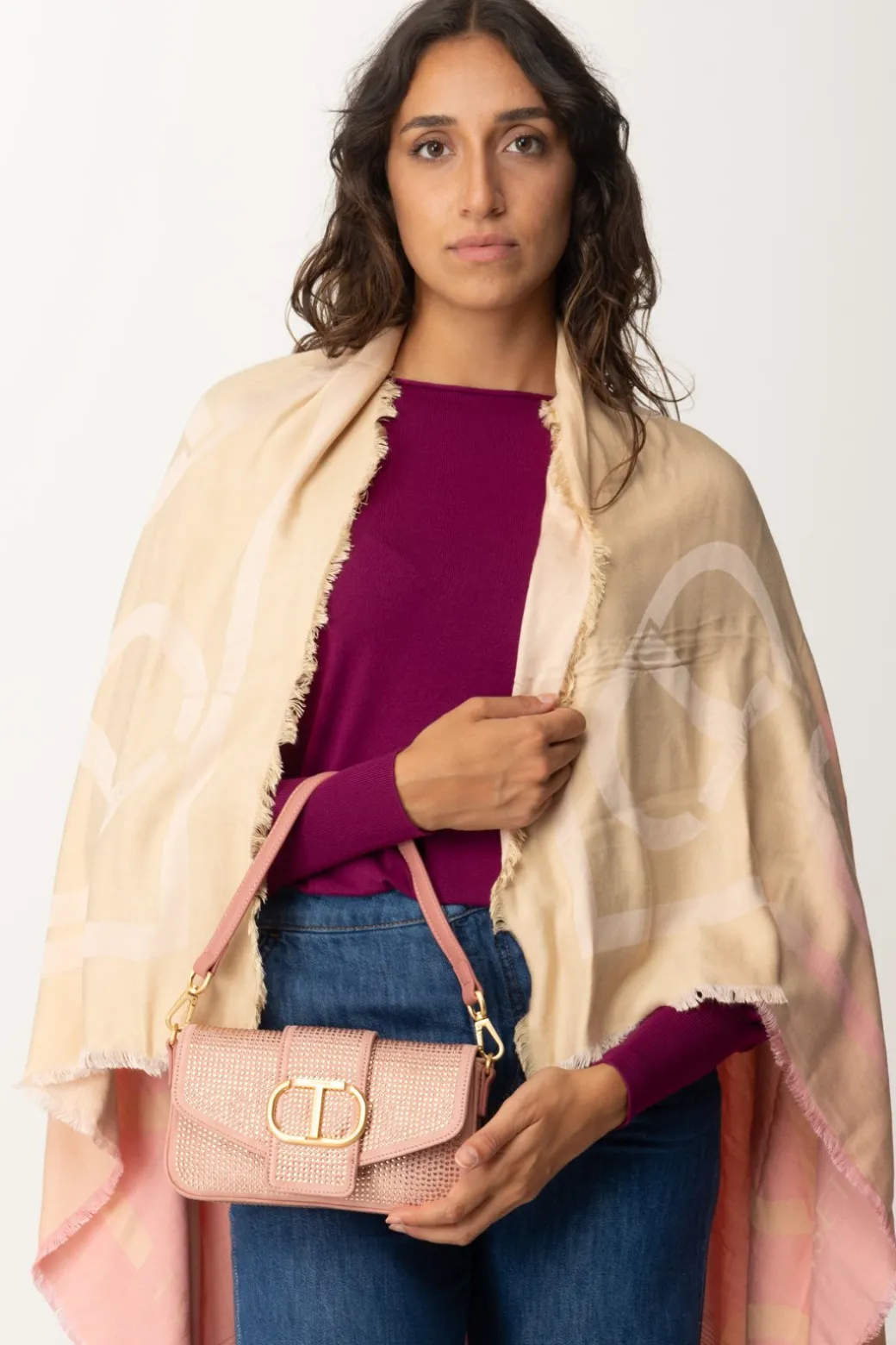 Donna Twin-set Borsa a Tracolla 'amie'